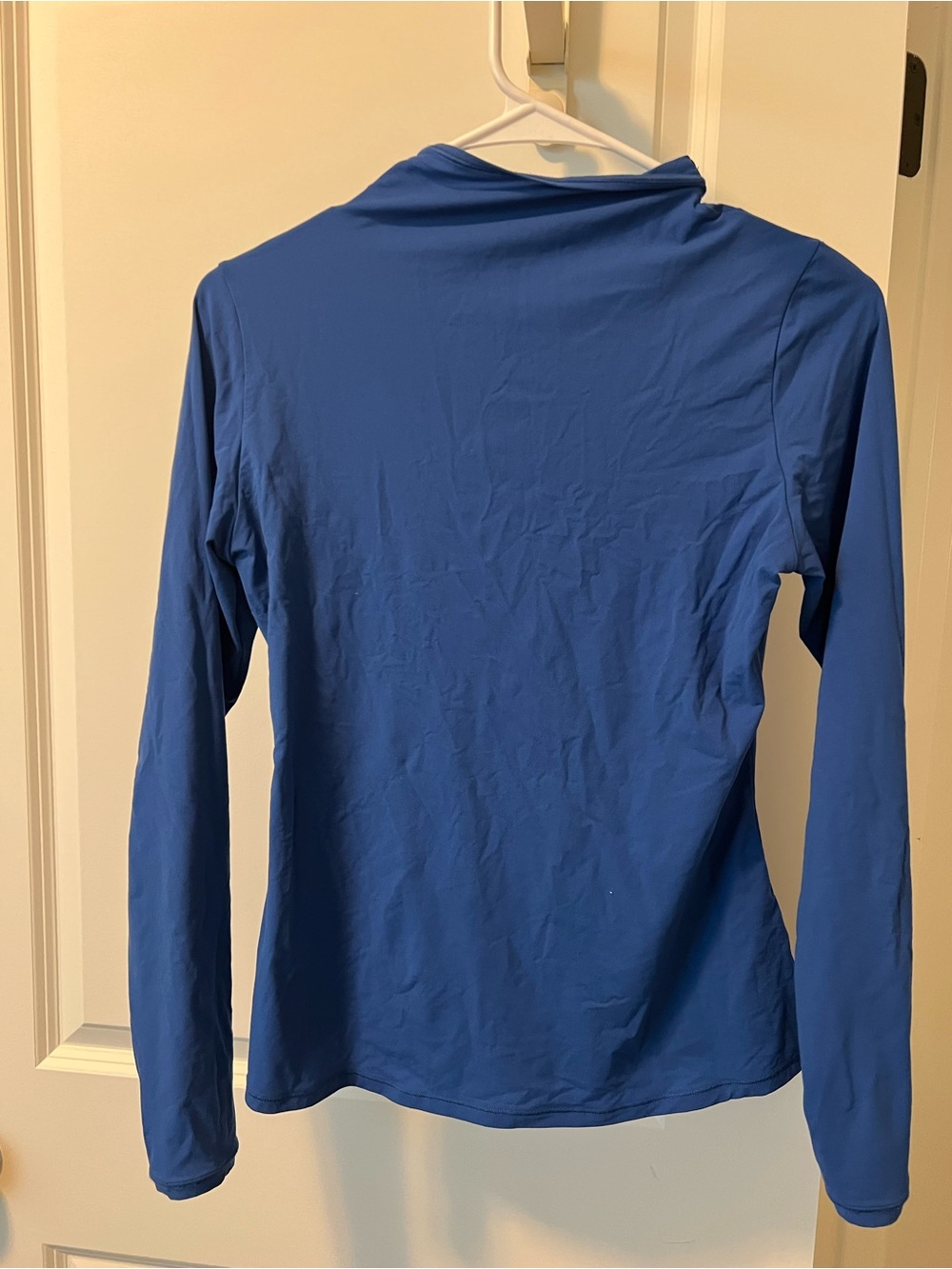 SKIMS Royal Blue Long-Sleeve Performance Top